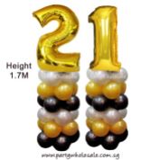 21st Balloon Columns Singapore Party Wholesale Centre Wow Lets Party
