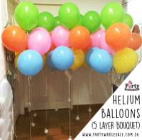Colourful Helium Balloons Singapore Party Wholesale Centre Wow Lets Have Fun